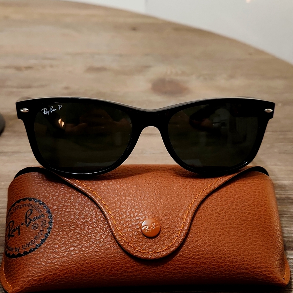 Rayban New Wayfarer Polarized 55